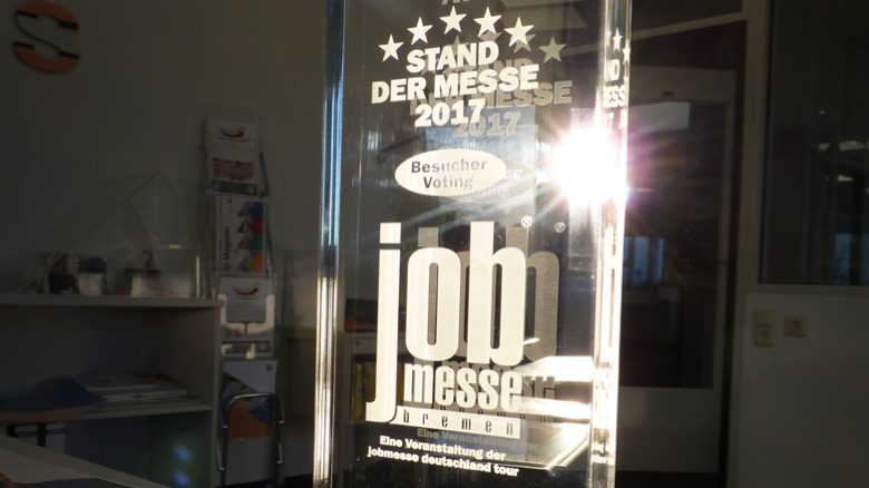 Messeaward der Jobmesse Bremen
