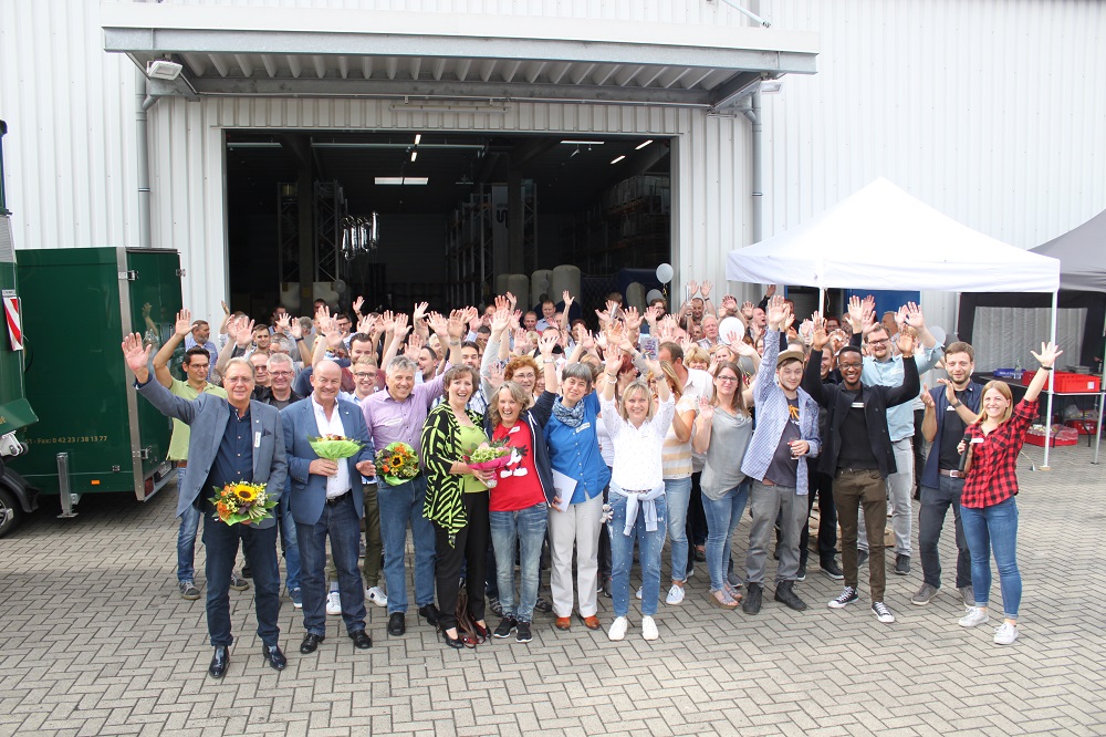 Gruppenbild, Mitarbeiter-Grillfest 2018