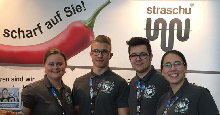 Das straschu Standteam auf der vocatium in Bremen 2019