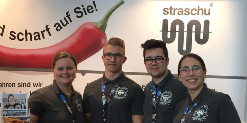 Das straschu Standteam auf der vocatium in Bremen 2019