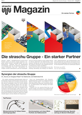 Cover des straschu Magazins