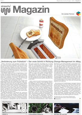 Cover des straschu Magazins