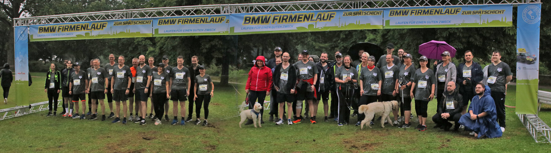 Teambilder vom BMW-Firmenlauf 2024