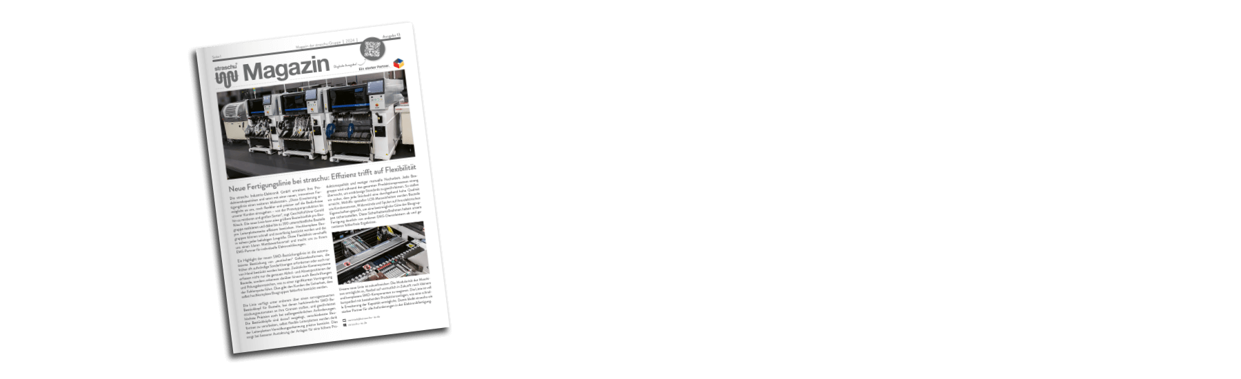 Das Cover des straschu Magazins 13