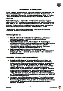 Code of Conduct der straschu Gruppe